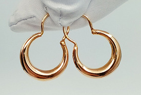 Золотые серьги