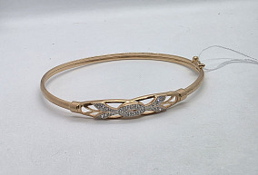 Браслет с фианитами