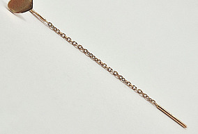 Золотая серьга