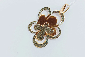 Золотая подвеска