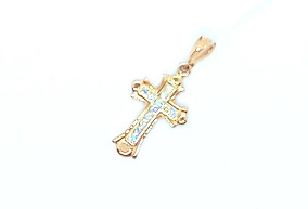 Золотая подвеска с бриллиантами