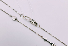 Золотое колье 45 р-р 