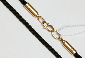 Золотое колье 45 р-р