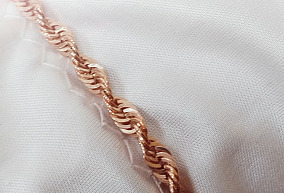 Золотой браслет  18 р-р