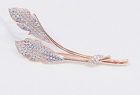 Золотая брошь