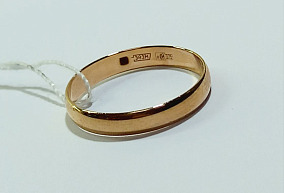 Золотое  кольцо  р- р 15,5