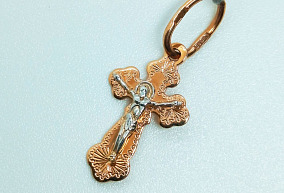 Золотая подвеска